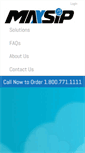 Mobile Screenshot of maxsip.com